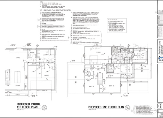 Floor plan - Technical drawing