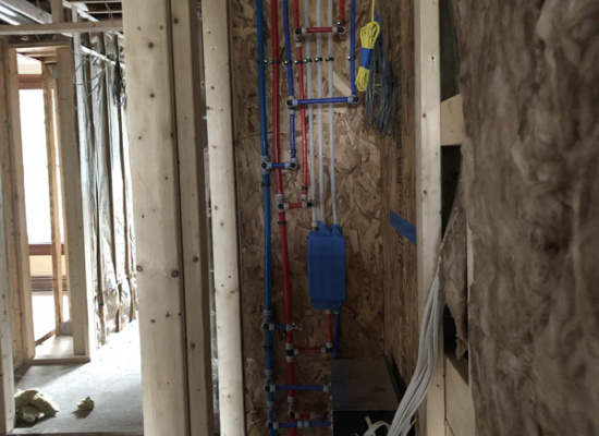 Electrical wiring - back