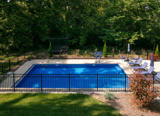 custom backyard pool