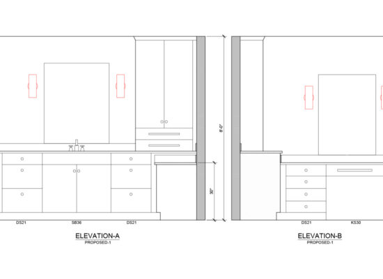 drawing plans for master bathroom